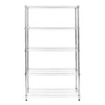 5 Tier Metal Storage Shelf Unit Wire Shelving Rack Stand Kitchen Office Garage