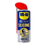 WD-40 Specialist Silicone Spray Lubricant 400ml Can Versatile All-Weather