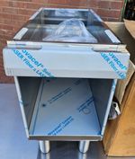 STAINLESS STEEL EQUIPMENT STAND NEW BOXED ANGELO PO 65 X 35 X 64CM HIGH £165+VAT