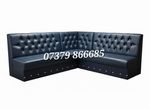 Restaurant,  Pub, kitchen corner dining booth seating, dining banquette,  sofa