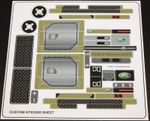 Replacement Custom Decal for 42110 Replacement Sticker Sheet 