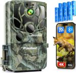 4K 48MP WiFi Wildlife Camera, Trail Camera with Night Vision Motion Activated,UK
