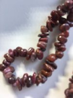 38cm Genuine Ruby Nugget Strand SW967