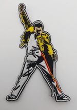Freddie Mercury Queen Cut Out Rock Band Logo Rock Music Iron On Patch No25