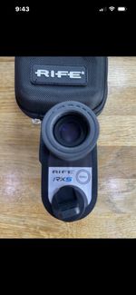Rife RX5 Golf Laser Range Finder & Carry Case