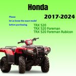 Workshop Manual for Honda TRX 520 Foreman / Rubicon 2017-2024 | USB stick
