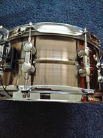 SONOR SSD 0857 14in Brass KOMPRESSOR Snare Drum with Snare Wires & Case