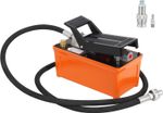 🔥1.7L Pneumatic Hydraulic Pump Foot Operated Pump 10000 PSI w/ 6.6 ft Oil Pipe