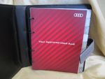 Audi Approved Used Car Folder Folio For Service History Manuals MOT Dealership