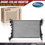 Engine Cooling Radiator for Opel Vauxhall Corsa D E Adam M13 1.2 1.4 13399870