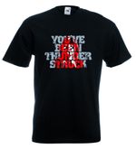AC/DC Thunderstruck T Shirt Brian Johnson Angus Young The Razors Edge Bon Scott
