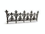 Terrace Railing Cast Aluminium wall toppers Heritage Balcony Guard Fence