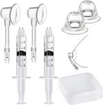 Gipizi Inverted Nipple Puller 2 PC Aspirator Corrector 6 Piece Set 