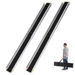 8 ft Home Wheelchair Ramp Anti Slip Folding Aluminum Ramps Stairs Steps 600Lbs