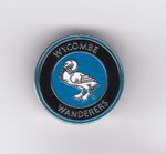 Wycombe Wanderers  - lapel badge brooch fitting