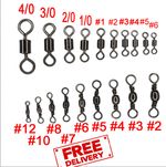 Swivels Fishing Large Small Micro Sea Barrel Swivel Rolling Terminal Tackle Pike