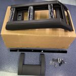 For Land Rover Defender 2020+ L663 - Matte Black Deployable Folding Side Ladder