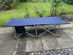 2x HiGear Folding Camp Bed Blue