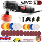 850W Mini Car Polisher RO Rotary Buffer Sander Polishing Machine 3" 4" Detailing