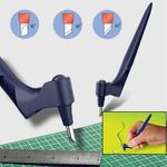 Craft Cutting Tools 360-degree Rotating Blade Stainless Steel Art Carving Gits
