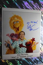 Alan Muraoka (Sesame Street - Alan of Hooper's Store) Signed Photo