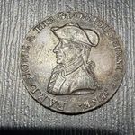 1795 Emsworth Halfpenny Conder Token Hampshire Earl Howe / Rule Britannia