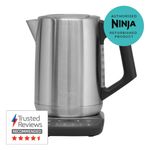 Ninja Stainless Steel Perfect Temperature Kettle, Rapid Boil – [KT201UKREF]