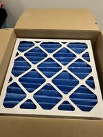 Pleated HVAC Panel Filters 420 X 420 X 50