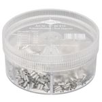 KNIPEX 97/99/ 910 Assortment Boxes, 1900 Non-Insulated Wire Ferrules, 5 x Wire
