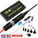 Red Hunting Adjustable Laser Bore Sighter .177 to .50 Caliber Rifle Sight