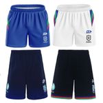 Rugby MEN's Warriors Dynasty Training Pockets Shorts Fans Size:S-5XL