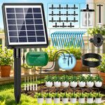 Automatic Solar Irrigation System Balcony Garden Watering with15 Potted Plants