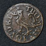 ND Somerset W.261, Taunton, Thomas Loudell, Farthing Token, N.-, DY.61.5