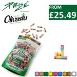 Purize Carbon Activated Extra Slim Filter Tips Charcoal - 6mm - 250 Pack