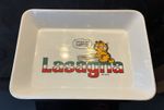 Rare Vintage Garfield Lasagne Dish