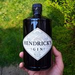 Hendricks Gin Empty glass Bottle Craft Collectors Wedding upcycle  (Great Cond.)
