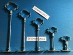 tubular loft bunk bed wall fixing anchor bracket for round tube frame
