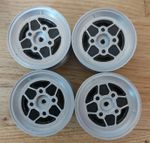 1/10th Scale Ford Escort MK2 RS2000 Wheels/Rims 12mm Hex Tamiya ETC