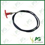 ENGINE CHOKE STOP CABLE WITH T HANDLE UNIVERSAL