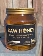 Kent Pure Raw Wildflower Honey 1lb Jar From Our Family Apiary