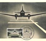 FRANCE MAXI-CARD Aviation Paris 1959 AEROPLANE/RUNWAY Special CDS {samwells}RF32