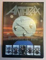 Anthrax Tour Programme /Poster  Persistence Of Time Opens Out To 24 X 36”. 1990