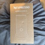 Nespresso Aeroccino 3 Electric Milk Frother & Warmer 0.12L 240V Black/Silver
