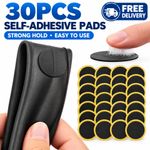 UK 20X Glueless Bicycle Cycling Bike Tire Tyre Tube Puncture Patches Repair Kit.