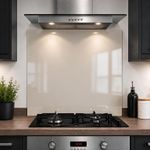 Caramel Glass Splashback 6mm Toughened Heat Resistant Kitchen Cooker Hob Panel