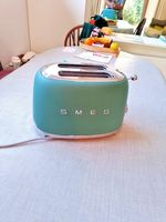 Smeg TSF01EGMUK 2 Slice Toaster Emerald Green  Retro