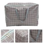 1 Pc Zipper Quilt Storage Bag Oxford Cloth Quilt Organizer