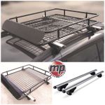 Lockable Aluminium 135cm Roof Rail Cross Bars & Car Rack Tray to fit VW Touareg