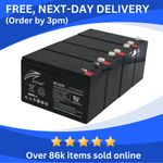 4 x RITAR 12V 7Ah AGM UPS Batteries | Replaces APC RBC133