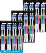 Reach Toothbrush Medium Duo Pack x12, 24 Toothbrushes in Total Variety Colours